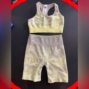 Gymshark Two piece for full set size small